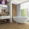 200*1200 mm Wood Tiles for Indoor Wooden Like Tiles Porcelain Wood Look Tiles - Image 2
