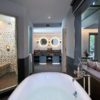 Grey Rustic Bathroom Tile hotel bathroom project Tiles Matte Ceramics Floor and Wall hotel bathroom project - Image 3