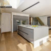 Soylusso kitchen prefab knock down contemporary style exclusive design uv lacquer modular modern kitchen furniture - Image 3