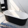 Bathroom White Freestanding Bath Tub Modern Acrylic Bathtub - Image 4