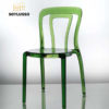 Black transparent wedding party chair hotel furniture clear plastic chair for hotel wedding activity - Image 2