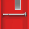 LUSSO 20 Minutes up to 3 hours fire rating hot sale faydur Fire Door for Industrial and Commercial fire proof door system - Image 2