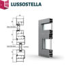 LUSSOSTELLA New Aluminium Folding Sliding Alu Glass Patio Doors Casement Window Aluminum Alloy Doors And Windows - Image 6
