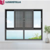 LUSSOSTELLA Luxury Door Foldable Glass Thermal Break Aluminum Sliding Window Casement Window With Net - Image 6
