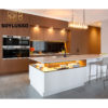 SOYLUSSO Multifunctional Bespoke Design Italian Pvc Kitchen Wall Cabinet New Design Modern Style Kitchen Cabinets - Image 2