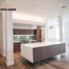 SOYLUSSO High End Customized Furniture Melamine Wood Grain Island Style Luxury Spain Cabinet Paint - Image 3