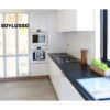 SOYLUSSO Italian Modular Custom Gallery Kitchen Cabinets Designs Kitchen Island - Image 4