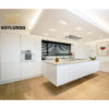 SOYLUSSO Manufacturer Wholesale High End Modular Ready Made Modern Pantry Wooden White Lacquer Kitchen Cabinet Near Me - Image 2