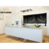 SOYLUSSO Manufacturer Wholesale High End Modular Ready Made Modern Pantry Wooden White Lacquer Kitchen Cabinet Near Me - Image 6