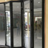 Aluminum double glass folding door European style with certification best price - Image 4