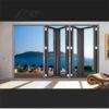 heavy series style popular style aluminum glass powder coated folding door - Image 4