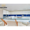 China manufacturer prefab modern shaker waterproof high end white uv lacquer new model flat pack kitchen cabinet - Image 2