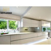 China kitchen furniture wholesaler prefab compact double sided white uv lacquer modern modular kitchen cabinet - Image 5