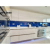 China manufacturer prefab modern shaker waterproof high end white uv lacquer new model flat pack kitchen cabinet - Image 4