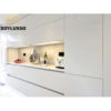 China kitchen furniture wholesaler prefab compact double sided white uv lacquer modern modular kitchen cabinet - Image 3
