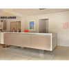 Italian modern design ready made waterproof bespoke module kitchen island cabinets luxury wooden cupboard kitchen - Image 4