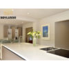 Italian modern design ready made waterproof bespoke module kitchen island cabinets luxury wooden cupboard kitchen - Image 3