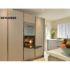 Foshan wholesale high end knock down contemporary plywood termite proof lacquer kitchen cabinet bespoke Kitchen cabinetry - Image 5