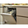 Foshan wholesale high end knock down contemporary plywood termite proof lacquer kitchen cabinet bespoke Kitchen cabinetry - Image 4