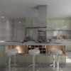 SOYLUSSO Popular Modern Kitchen Cabinet Designs,Handle-less Modern Kitchen Designs