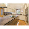 Waterproof modern design MDF lacquer beige kitchen cabinets - Image 5